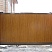 Откатные ворота Prestige Алютех с заполнением из сэндвич-панелей 2500х1800 мм с доставкой