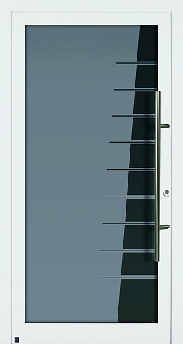 Стеклянные входные двери TopComfort Hormann - Мотив 100 / MG 117 Лабинске